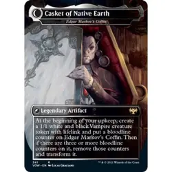 FOIL Dracula the Voyager (Edgar, Charmed Groom) ~ Crimson Vow [ NM ] [ MTG ] - Image 2