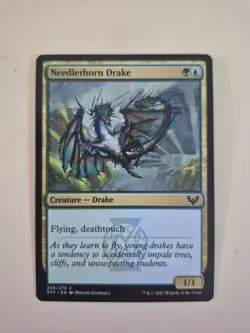 Needlethorn Drake - Strixhaven: School of Mages - NM - MTG 208/275 (C) - Image 1