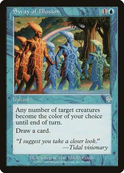 MTG - Sway of Illusion - Invasion - X1 - (LP) - - Image 1