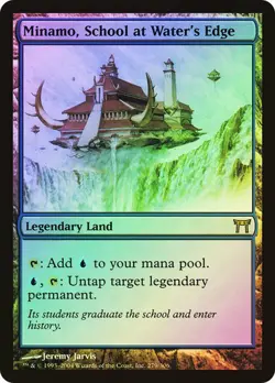 FOIL Minamo, School at Water's Edge ~ Champions of Kamigawa [ GOOD ] [ MTG ] - Image 1