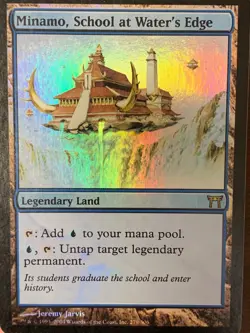 FOIL Minamo, School at Water's Edge ~ Champions of Kamigawa [ GOOD ] [ MTG ] - Image 4