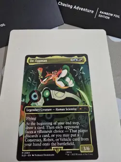 Dr. Eggman IN HAND (non foil) Mythic Rare MtG Sonic Secret Lair SLD Magic NM/M - Image 1