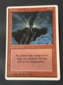 Smoke Mtg X1 4th Edition LP Condition See Pics Front/Back - Image 1