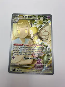 Pokemon Karte TCG Lillys Bandelby 164/159 Reisegefahrten Holo Rare Deutsch NM - Image 2