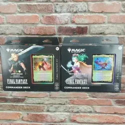 MTG FINAL FANTASY VI & VII Commander Deck, Starter Kit, 2 Play Pack, 2 Play Boos - Image 3