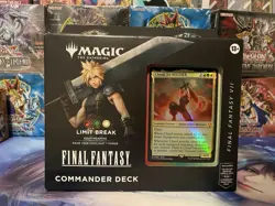 MTG FF Magic The Gathering Final Fantasy VII Commander Deck Cloud Limit Break - Image 1