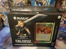 MTG FF Magic The Gathering Final Fantasy VII Commander Deck Cloud Limit Break - Image 2