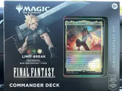 MTG FF Magic The Gathering Final Fantasy VII Commander Deck Cloud Limit Break - Image 1