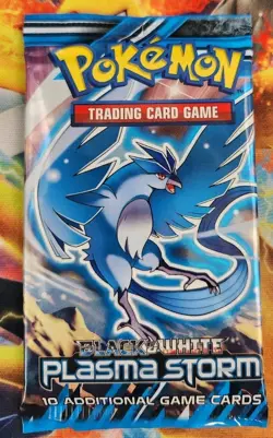 Pokemon Black & White Plasma Storm Favtory Sealed Booster Packs - Art Set - Image 3