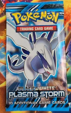 Pokemon Black & White Plasma Storm Favtory Sealed Booster Packs - Art Set - Image 4