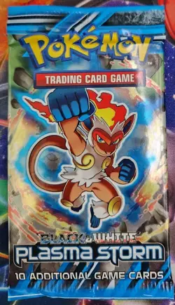Pokemon Black & White Plasma Storm Favtory Sealed Booster Packs - Art Set - Image 5