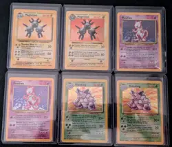 HUGE LOT - 1999 WoTC Base Set Pokemon Holos Cards Vintage - Image 3