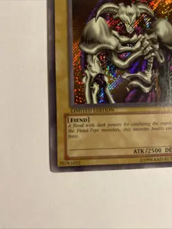 Yugioh Summoned Skull BPT-002 Secret Rare Limited Edition - Image 5