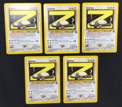Lot of 5 2002 Pokemon Black Star Promo Card #49 Snorlax WOTC NM/Never Played - Image 2