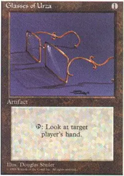 Glasses of Urza - Fourth Edition #321/379 MTG Magic The Gathering - Image 1