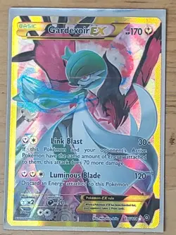 Pokemon TCG Gardevoir EX 116/114 XY Steam Siege 2016 Full Art Secret Rare Card - Image 1