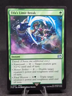 MTG Tifa's Limit Break 0207 Final Fantasy Uncommon NM - Image 1