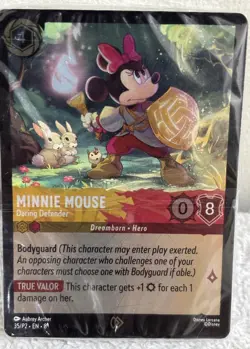 32 Pack of Disney Lorcana Reign Of Jafar Promo Card Minnie Mouse #35/P2 Cards - Image 1