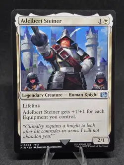 MTG Abelbert Steiner 0003 Final Fantasy Uncommon NM - Image 1