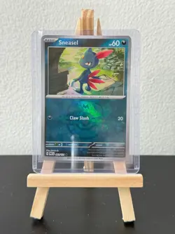 Sneasel #061/131 Masterball Holo- Prismatic Evolutions Pokemon TCG Card NM/M - Image 1