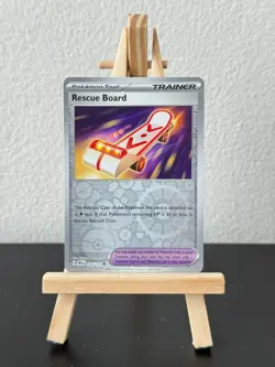 Rescue Board #126/131 Reverse Holo - Prismatic Evolutions Pokemon TCG Card NM/M - Image 1
