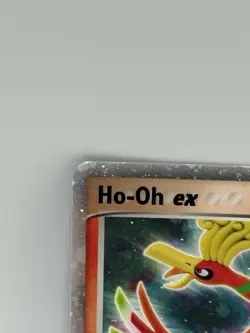 Pokemon Card Ho-oh ex 17/17 Pop Series 3 Holo Vintage Rare Cosmos Foil LP 2006 - Image 2
