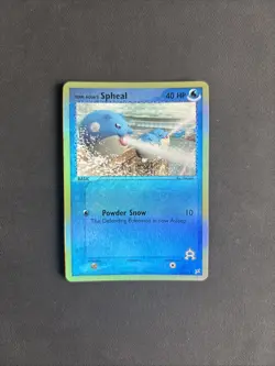 Pokemon TCG Spheal EX Team Magma vs Team Aqua Card 56/95 Reverse Holo Common - Image 1