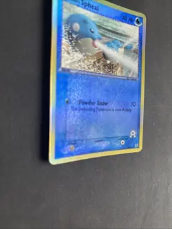 Pokemon TCG Spheal EX Team Magma vs Team Aqua Card 56/95 Reverse Holo Common - Image 2