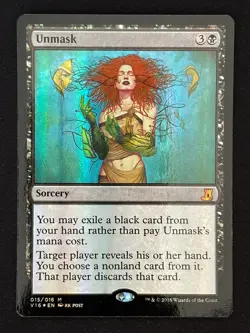 1x MTG Unmask (Foil) - From the Vault: Lore (V16) #15 - Magic the Gathering - Image 1