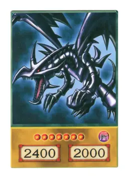 Red-Eyes Black Dragon - Anime Edition | Custom Yu-Gi-Oh! Display Card - Image 1