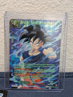 Dragon Ball Super Card Game Son Goku, Face-Off With an Emperor BT24-063 - Image 1
