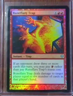 Runeflare Trap #146 (Foil) (NM) Zendikar ZEN Magic MTG - Image 1