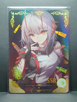 Goddess Story Anime Card - NS 2M06 014 - Arknights W - Image 1
