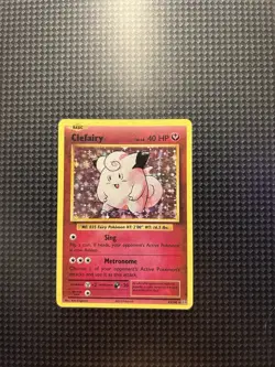 Clefairy 63/108 - Evolutions - Holo Rare Pokemon Card - Near Mint (NM) - Image 1