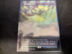 MTG Magic the Gathering Breeding Pool Borderless UNF! - Image 1