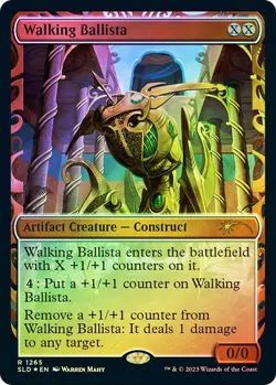 FOIL HALO Walking Ballista ~ Secret Lair [ NearMint ] [ Magic MTG ] - Image 1