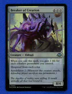 MTG - Breaker of Creation 1 - Modern Horizons 3 MH3 Foil Uncommon - Near Mint - Image 1