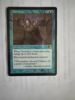 MTG - Treachery - Urza's Destiny - NM - Image 1