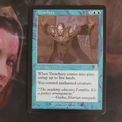 MTG - Treachery - Urza's Destiny - NM - Image 1