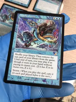 4x Mind's Desire - Playset - Scourge - MTG - LP/MP -Condition Shown In Many Pics - Image 3
