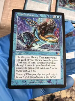 4x Mind's Desire - Playset - Scourge - MTG - LP/MP -Condition Shown In Many Pics - Image 5
