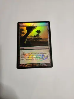 ​Windswept Heath Judge Promo 2009 MTG Foil Magic The Gathering - Image 1