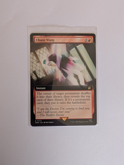 MtG Chaos Warp R Doctor Who Magic The Gathering NM/M - Image 4