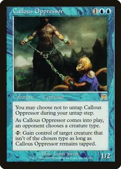MTG - Callous Oppressor - Onslaught - X1 - (MP) - - Image 1