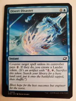 Divert Disaster #0055 Edge of Eternities MTG Magic the Gathering NM X 4 copies - Image 1