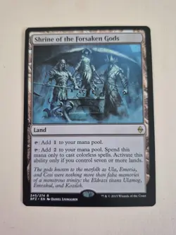 MTG Shrine of the Forsaken Gods - Battle for Zendikar 245/274 - Image 1