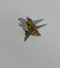 Mega Beedrill Pin 2016 Official Pokemon Collector's Pin Hat Lapel Backpack J16 - Image 1