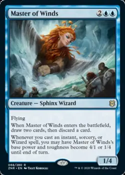 Master of Winds - Zendikar Rising #068/280 MTG Magic The Gathering - Image 1