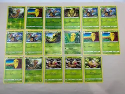 17x Weedle, Kakuna, Beedrill Lot Pokemon Cards Collection Set Deck Building TCG - Image 1