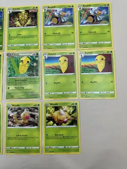 17x Weedle, Kakuna, Beedrill Lot Pokemon Cards Collection Set Deck Building TCG - Image 5